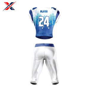 Uniforme football américain par sublimation 100% polyester personnalisation logo imprimé bonne vente OEM qualité supérieure prix de gros - Product Image 3