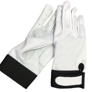 Prix de gros Gants de frappeur de baseball Gants de frappeur de baseball respirants antidérapants en cuir de vachette véritable - Product Image 3