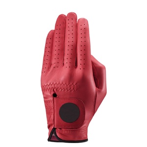 Gants de golf en cuir Cabretta prix usine avec logo personnalisé équipement de sport de grande qualité avec poignées - Product Image 6