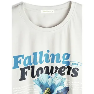 Cotton t-<b>shirt</b> with print - Product Image 6