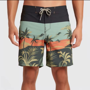 Pantalones cortos de playa de diseñador de nailon con cintura elástica, pantalones cortos deportivos personalizados para surf, pantalones cortos de verano para hombre - Product Image 4