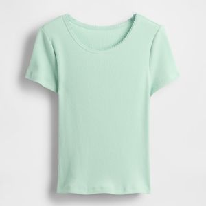 Camiseta con estampado colorido para niñas, camiseta de algodón suave para uso diario, informal, de manga corta, camisa de verano a la moda para jóvenes - Product Image 2