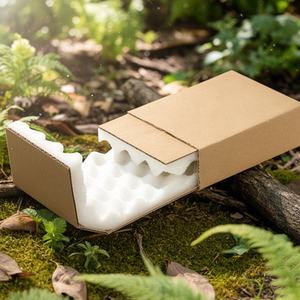 TRANSPAK Egg-<b>Crate</b> Foam Packaging 140x100x40mm Dimensions 20mm Brown Foam Height Cushioning Materials-<b>Pack</b> Size 208 - Product Image 3