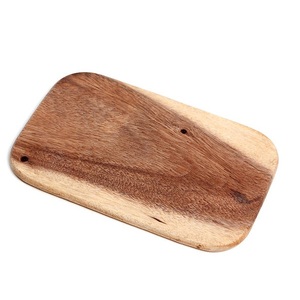 Planche à découper en bois, bois d'hévéa, planche rectangulaire de qualité supérieure, planche à découper tendance polyvalente/planche à découper en bois - Product Image 5