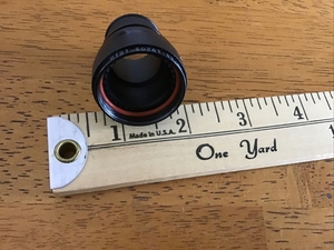 <b>Adapter</b> Round Aluminum Housing Audio Video Connector M8504988-19Z03 - Product Image 3