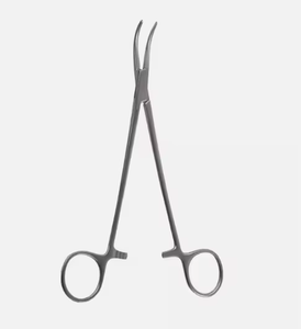 Pinzas Hemostáticas Manuales Adson, Rectas y Curvas, Pinza Quirúrgica para Arterias, Instrumento de Acero Inoxidable con Certificación CE para Uso Médico - Product Image 3