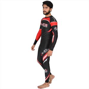 เสื้อยืดพิมพ์โลโก้ JJ BLANK MMA rash GUARD สำหรับผู้ชายแบบเป็นทางการออกแบบโลโก้ได้ตามต้องการ - Product Image 6