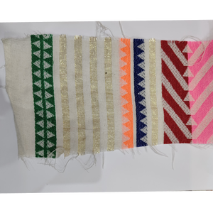 Nouveau 2025 Écologique 42 ''Khadi Tissu Fil Teint 100% Coton Tissu Dobby Style Sergé pour Vêtements et Textiles de Maison - Product Image 5