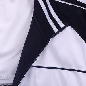 Survêtements d'entraînement unisexe en coton molletonné, décontracté, solide, avec fermeture éclair complète - Product Image 6