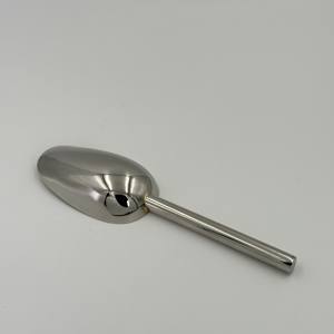 Pala para Té y Cuchara para Cubitos de Hielo, Redonda, de Aleación de Zinc Resistente, para Servir Té y Bebidas en Bares, Hoteles y Fiestas - Product Image 5