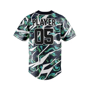 Uniforme de béisbol OEM de secado rápido, jersey de béisbol personalizado, bordado, jersey de béisbol de softbol a la moda - Product Image 4