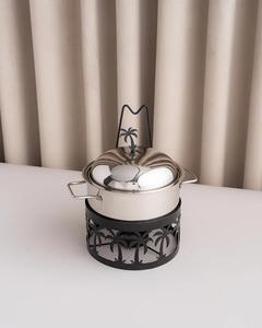 Nouvel arrivage de support de palmier découpé au laser design arabe plats chauffants décoratifs moyen-orient chauffe-plats buffet marmite casserole - Product Image 1