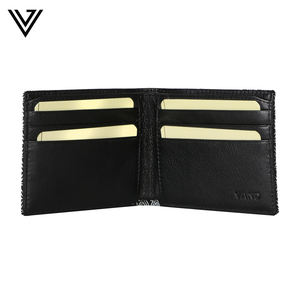 Cartera de Cuero Nappa Vacuno Genuino Hecha a Mano para Hombre, Diseño Delgado Bifold con Impresión 3D, Bloqueo RFID, Diseño de Dos Tonos - Product Image 2