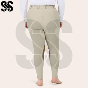 Pantalones de Montar para Mujer, Último Estilo, Tela Elástica Flexible, Diseño Ecuestre Duradero para Largas Sesiones de Montar, Colores Personalizados - Product Image 2