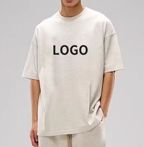 เสื้อยืดผ้าฝ้ายออแกนิกสำหรับผู้ชายเสื้อยืดแขนสั้นสำหรับผู้ชายเสื้อยืดลำลองไซส์ใหญ่พิเศษมาใหม่ล่าสุด - Product Image 6