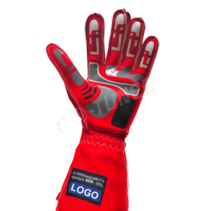 Vente en gros de gants de kart de course de feu pour kart de course, gants d'extérieur antidérapants absorbant les chocs, coupe-vent pour long doigt - Product Image 3