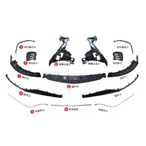 Grilles de voiture de pare-chocs avant de mise à niveau Facelift pour Mercedes-Benz classe Cls W257 C257 2018 2019 2020 2021 2022 Changer en <span class=keywords><strong>Cls63s</strong></span> un Style - Product Image 5