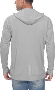 100% poliéster sublimación de secado rápido camisa de manga larga de pesca al por mayor de alta calidad personalizada hombres ropa de pesca Jersey - Product Image 2