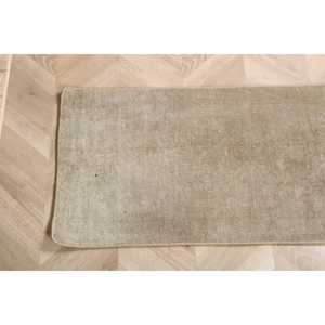 1.6x3 ft Turkish Rug, Rug, <b>Brown</b> Bordered Rug <b>Wool</b> - Product Image 5