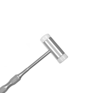 Tête en nylon double face de marteau de maillet chirurgical d'acier inoxydable pour des procédures orthopédiques et dentaires - Product Image 4