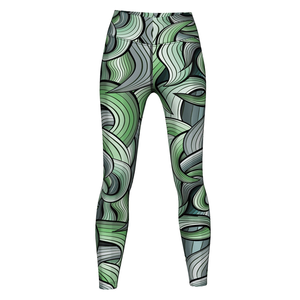 Leggings de gymnastique respirants imprimés personnalisés de vente en ligne Meilleur vendeur - Product Image 1