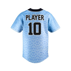 Alta calidad All Over Clear Classic entrenamiento deportes personalizado béisbol desgaste Jersey - Product Image 2