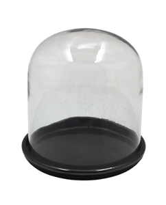 Elegante soporte de pastel de aluminio y vidrio, acabado de níquel, mesa, decoración del hogar hecha a mano - Product Image 6