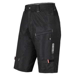 <b>Men's</b> High Quality <b>Cycling</b> Baggy <b>Shorts</b> Breathable Summer MTB <b>Shorts</b> with Loose Fit Black/Grey Color - Product Image 5
