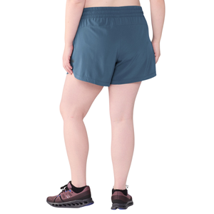 กางเกงขาสั้นไซส์ใหญ่ แห้งเร็ว น้ำหนักเบา ระบายอากาศดี เหมาะสำหรับกิจกรรมกลางแจ้ง ออกกำลังกาย เดินป่า ฟิตเนส พร้อมขอบเอวยางยืด - Product Image 4