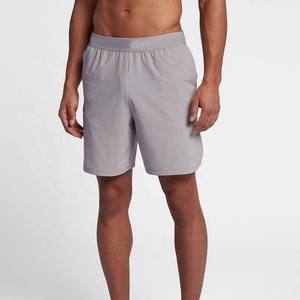 Nouveaux shorts de mode 2019 de haute qualité pour hommes, couleur unie, décontractés, pour l'entraînement, taille élastique, écologiques - Product Image 1