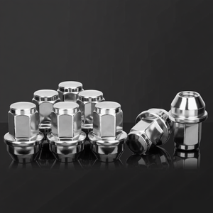 น็อตล้อโครเมียม Vypart OEM สำหรับ F-150 และ Navigator ปี 2015-2023 จำนวน 24 ชิ้น เกลียว M14-1.5 ขนาด 21 มม. ดีไซน์หกเหลี่ยม ผลิตจากเหล็กและอะลูมิเนียม ใหม่ - Product Image 3