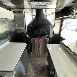 Fully Equipped Mobile Wood Fire Pizza Oven Food Trailer Customized <b>BBQ</b> Grill Food Truck Mobile Food Trailer For Sale - Product Image 4