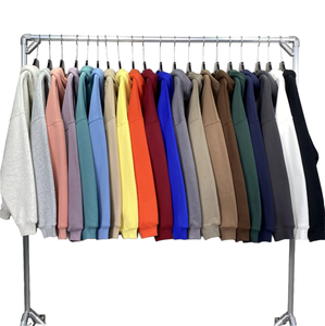 Sudadera con capucha Fabricante Logotipo personalizado Unisex Peso pesado Grueso Algodón de alta calidad En blanco Gran tamaño Sudadera con capucha Peso pesado Hombres - Product Image 1