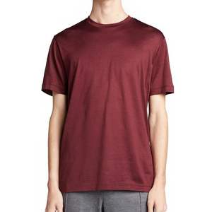 Verano Vintage manga corta moda pantalla impresa O cuello camisetas para hombres 100% algodón de gran tamaño ajuste suelto - Product Image 3