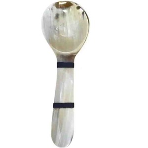 Cuchara de cuerno de búfalo natural, tamaño personalizado, vajilla artesanal de primera calidad, duradero, respetuoso con el medio ambiente, accesorio de cocina seguro para alimentos - Product Image 2