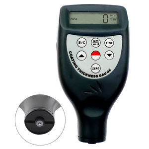 Medidor de espesor de recubrimiento digital 0 ~ 1250um / 0 ~ 50mil + incorporado F & NF marcado CE sustratos de aluminio/hierro - Product Image 1