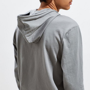 2026 Sweat à capuche streetwear personnalisé, délavé à l'acide, coupe oversize, style vintage, pour homme, en tissu épais - Product Image 2