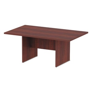 Mesa de conferencias rectangular serie Alera Valencia ALEVA717242MC, color cerezo medio, 70.88 pulgadas. X 41.38 Pulgadas X 29.5 Pulgadas - Product Image 2