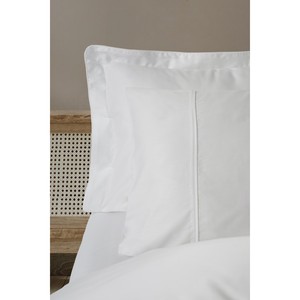Juego de Funda Nórdica de Satén Sedoso de Algodón, Tamaño King, 4 Piezas, Ropa de Cama de Satén Blanca para el Hogar, Bodas y Sueño, Tejido con Características Refrescantes y Cálidas - Product Image 4