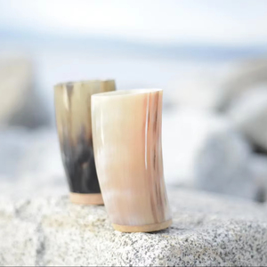 แก้วช็อตฮอร์นที่มีพื้นผิวเรียบทำด้วยมือแก้วช็อตสำหรับบาร์ที่ขรุขระทำด้วยมือ - Product Image 2