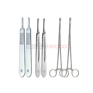Set de Traqueostomía de 41 Piezas, Kit Completo de Cirugía de Emergencia para Bypass Menor, Manual, Acero Inoxidable Alemán, Cricotirotomía, ORL, Tiroides - Product Image 2