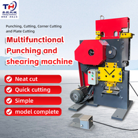 Machine de poinçonnage et de cisaillement combinée en acier métallique poinçonnage et canal de coupe machine de découpe de production d'acier d'angle en acier