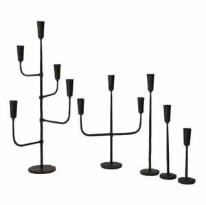 Support de bougie décoratif en métal pour bougies chauffe-plat, pour la décoration intérieure et les mariages, pour créer une ambiance festive - Product Image 5