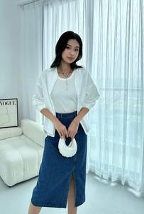 Nueva moda de mujer, camisa informal de negocios de Color sólido, Otoño/Invierno, manga larga de gran tamaño, cuello de solapa, abotonado, suelto, Primavera - Product Image 4