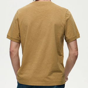 T-shirts personnalisés haut de gamme Off-White en polyester-spandex 240G avec bordure contrastante durable - Product Image 2