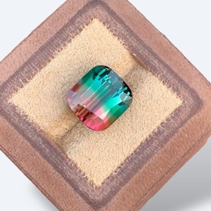Tourmaline Pastèque Naturelle de Qualité Supérieure, Coupe Coussin Exceptionnelle - Product Image 5