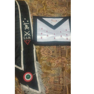 Collar Masónico del Rito Escocés, Bordado a Mano, con Trenza Dorada y Cinta Negra, de la más Alta Calidad, a Precios Bajos en 2026, con Logotipo - Product Image 4