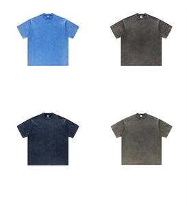 T-shirts vintage en gros, promotionnels, 100% coton, surdimensionnés, logo personnalisé, graphiques, t-shirts de luxe pour hommes, streetwear - Product Image 6