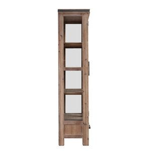 Armoire vitrine en bois de marque ATLAS nouveau design de mobilier de salon armoire couleur bois naturel fournisseur vietnamien - Product Image 4