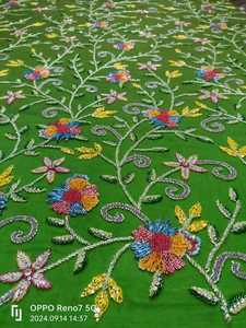 Dentelle brodée à la main de luxe - Product Image 4